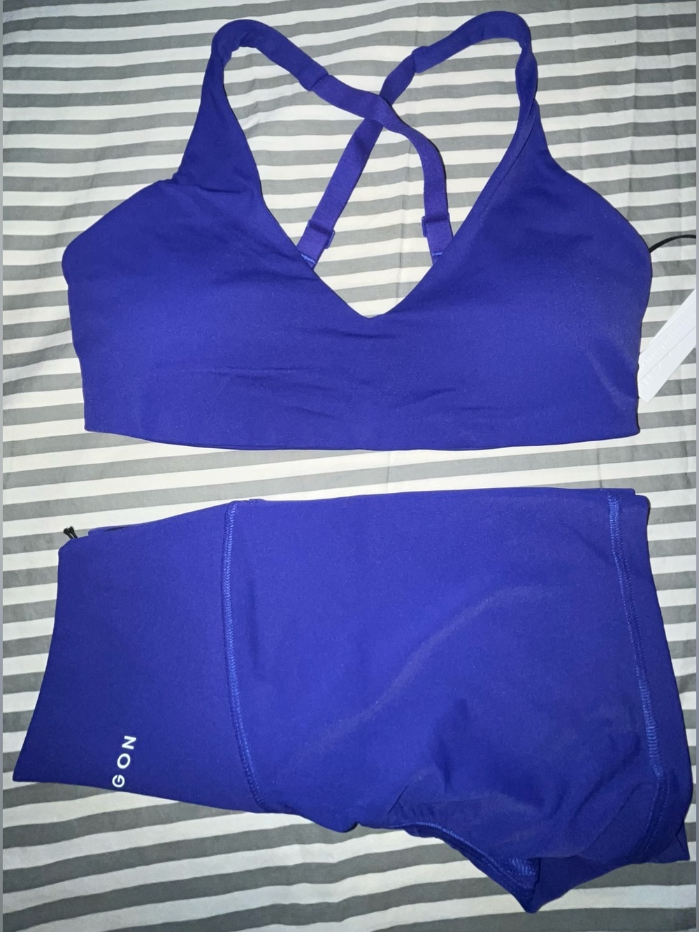 Paragon RecStretch SculptSeam Plus Short 4” & Apex Sports Bra in Cosmic M